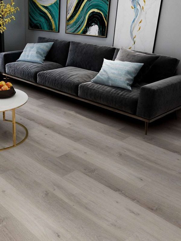 Vinyl SPC Lausitz Eiche 2073 Breitdiele inkl. Trittschall